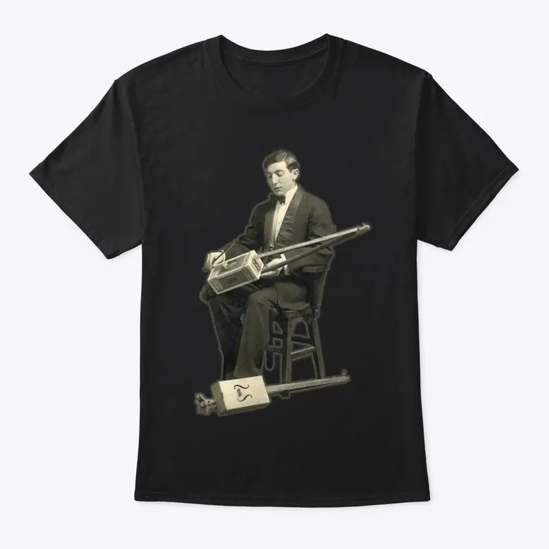 1921 Cigar Box Guitarist shirt